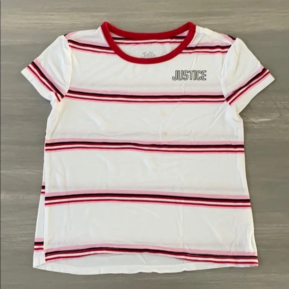 Justice Girls Striped T-shirt
